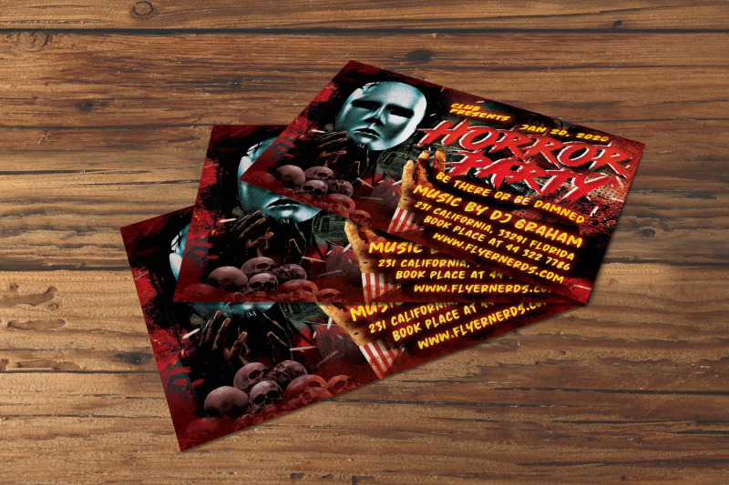 horror-party-flyer