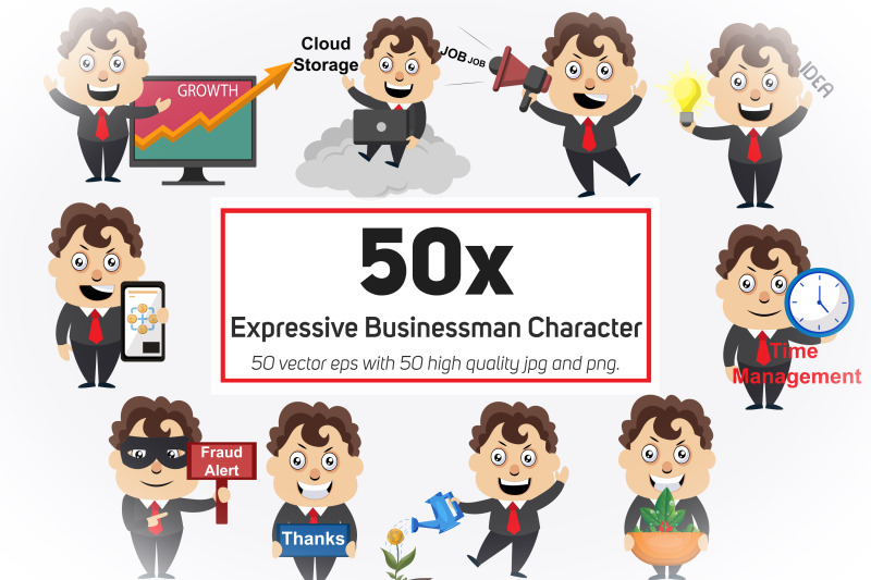 50x-expressive-businessman-character-collection-illustration