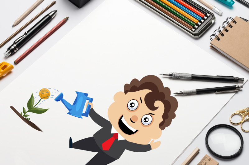 50x-expressive-businessman-character-collection-illustration