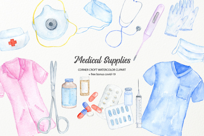 watercolor-medical-supply-clipart