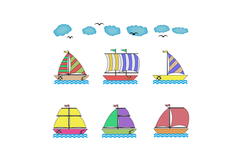 boat-and-cloud-collection