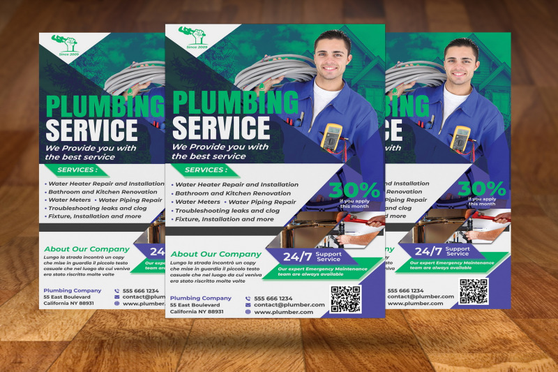 plumber-service-flyer