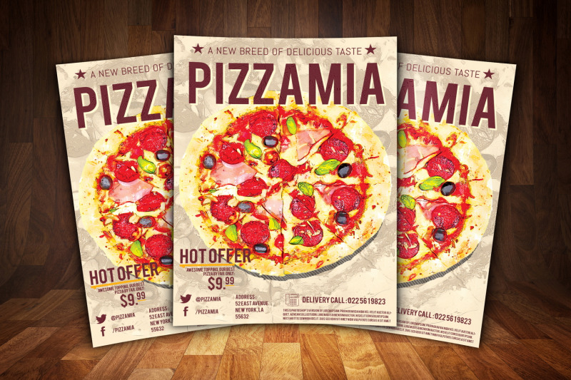 pizzaria-fast-food-flyer