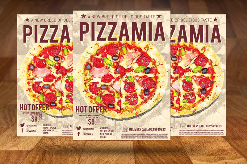 pizzaria-fast-food-flyer