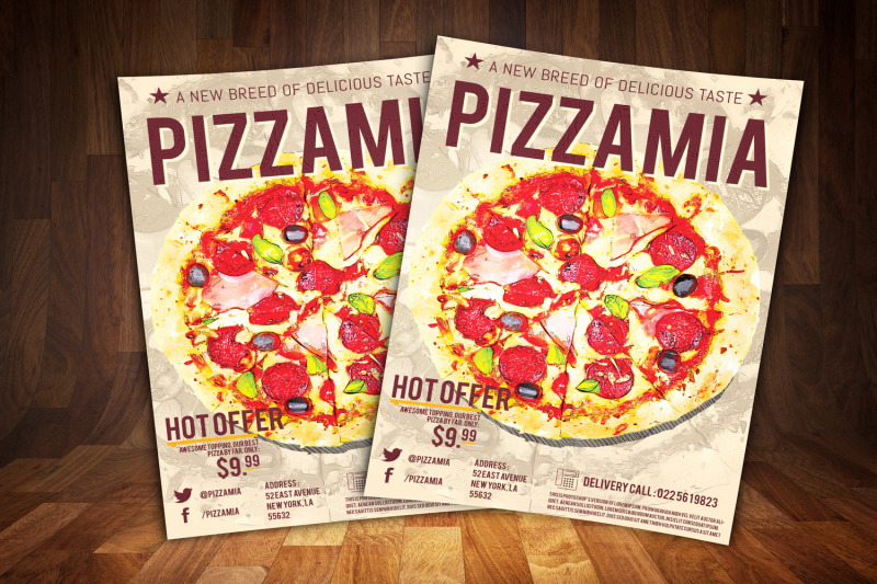 pizzaria-fast-food-flyer