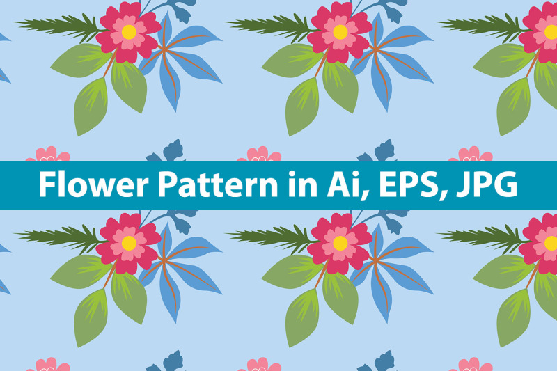 flower-pattern-ilustration-vector