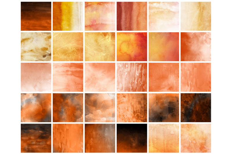 watercolor-orange-backgrounds-vol-3