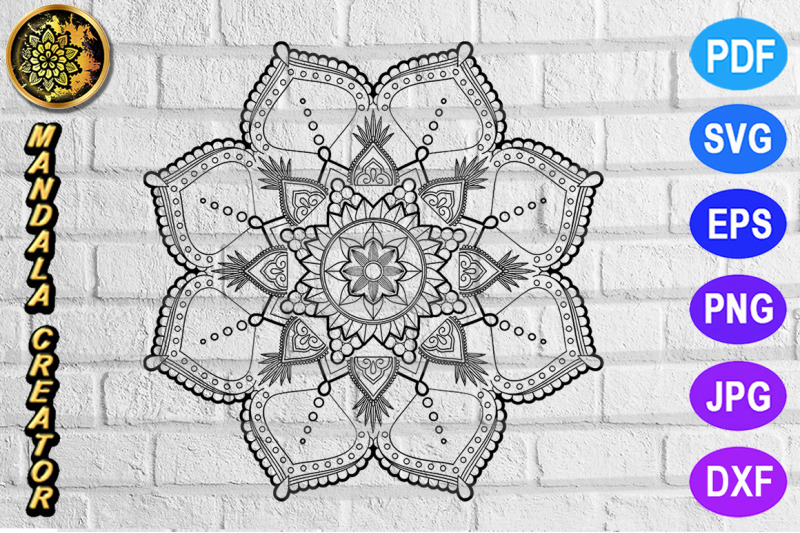 zentangle-mandala-svg-cut-file-monogram-vector-art-10