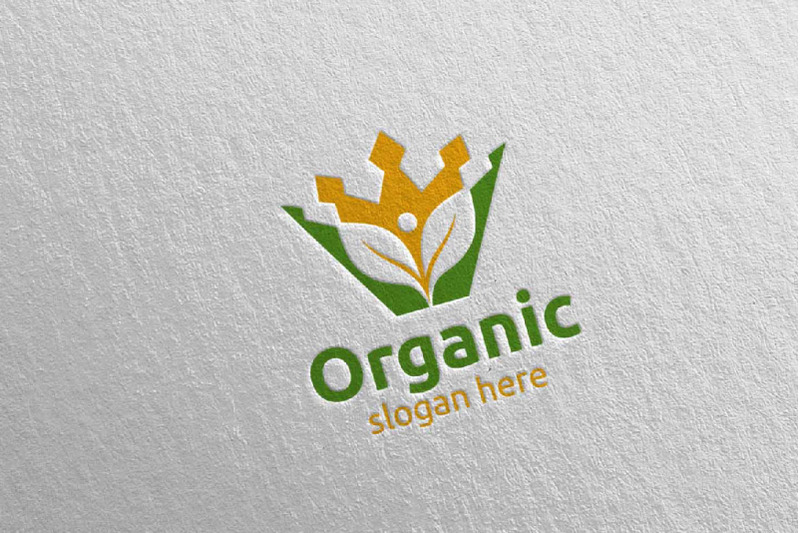 king-natural-and-organic-logo-design-template-9