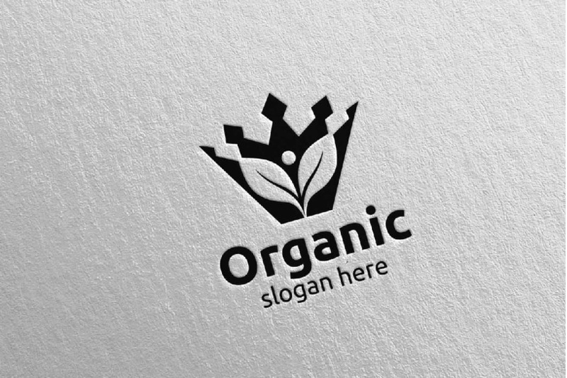 king-natural-and-organic-logo-design-template-9