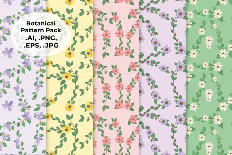 botanical-pattern-pack