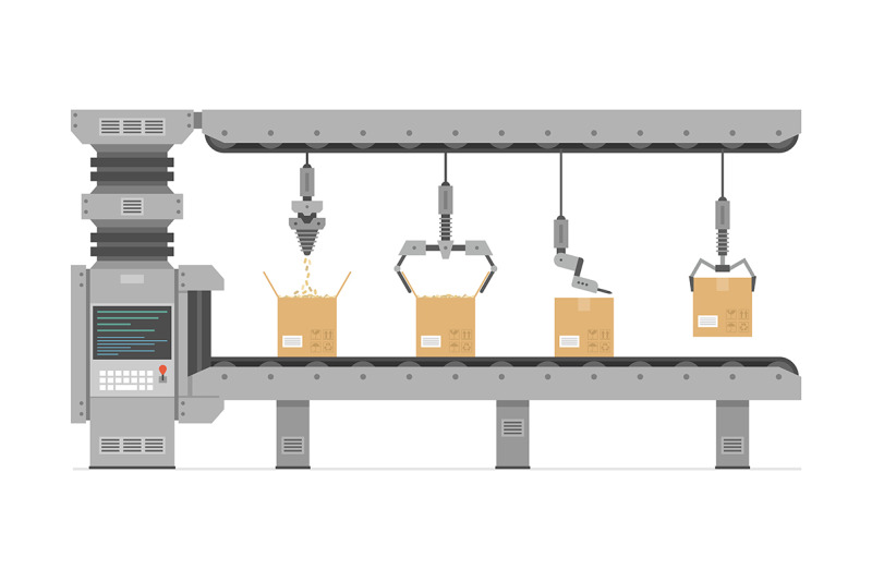 automatic-production-conveyor