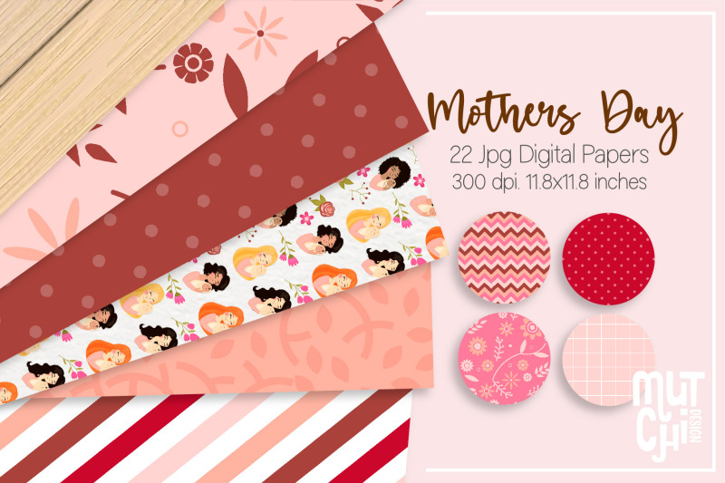 mothers-day-digital-papers