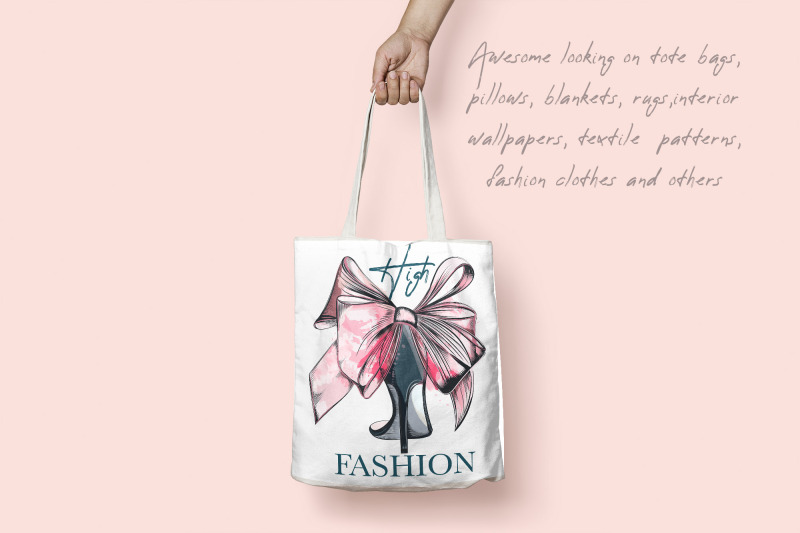 fashion-vector-illustration-with-female-elegant-shoe