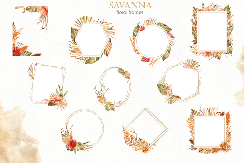 savanna-dried-flowers-and-leaves-watercolor