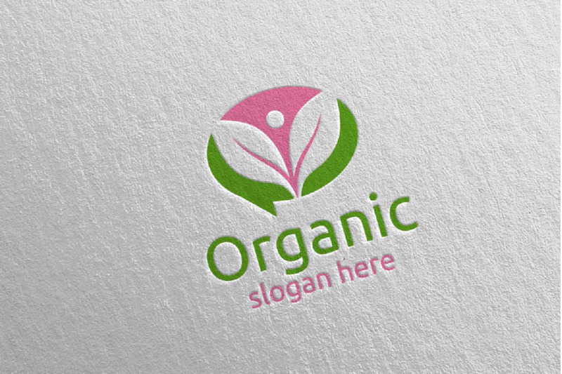 chat-or-blog-natural-and-organic-logo-design-12
