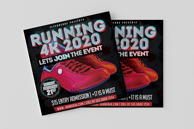 runner-sports-flyer