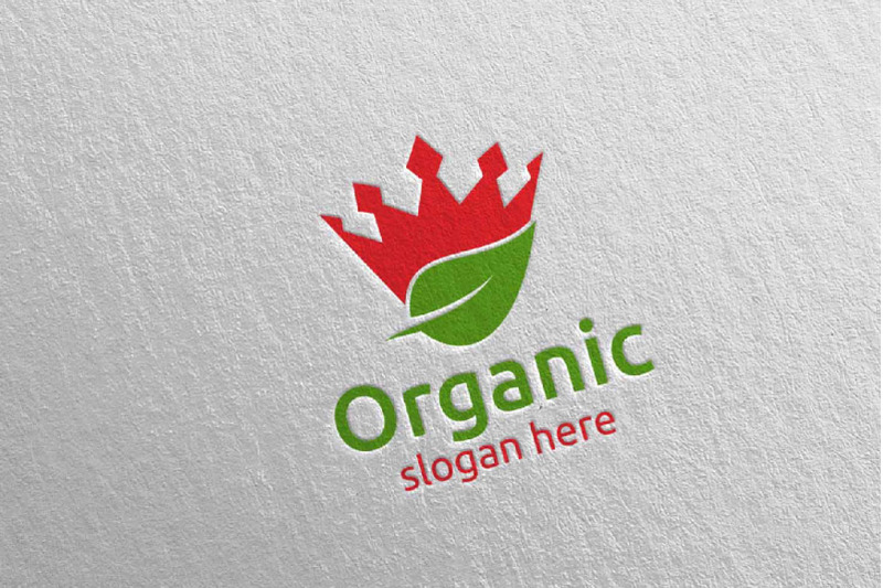 king-natural-and-organic-logo-design-template-18