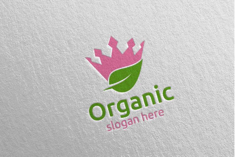 king-natural-and-organic-logo-design-template-18