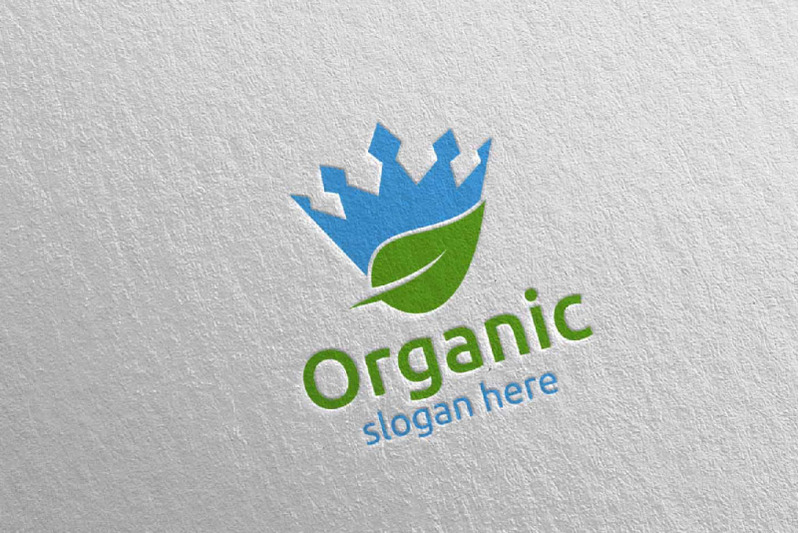 king-natural-and-organic-logo-design-template-18