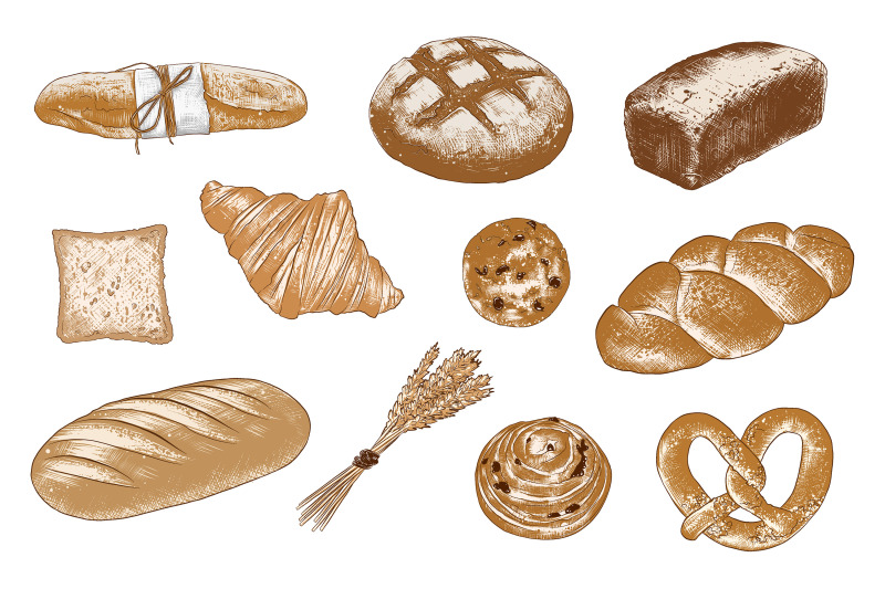 bakery-and-sweets-colorful-sketches
