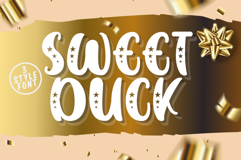 sweet-duck-a-cute-sans-font