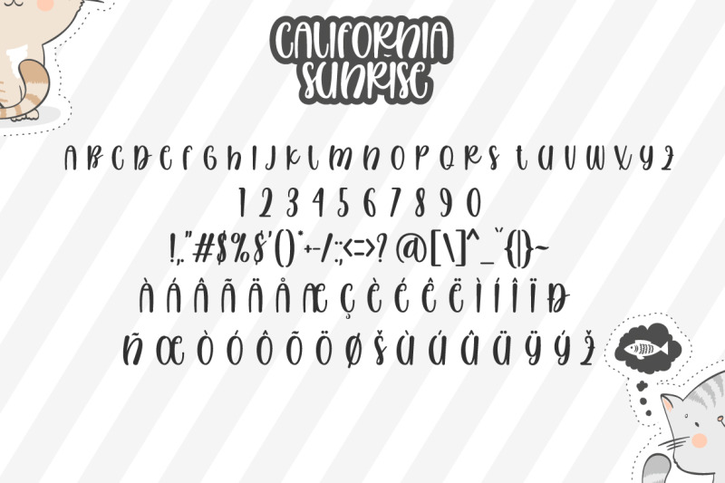 california-sunrise-a-quirky-handwritten-font