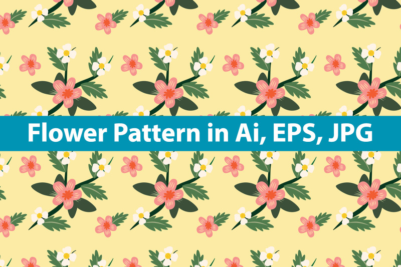 flower-pattern-vector-design
