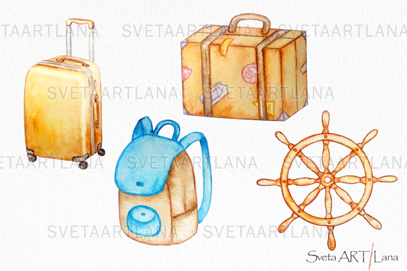 travel-watercolor-clipart-transport-clipart