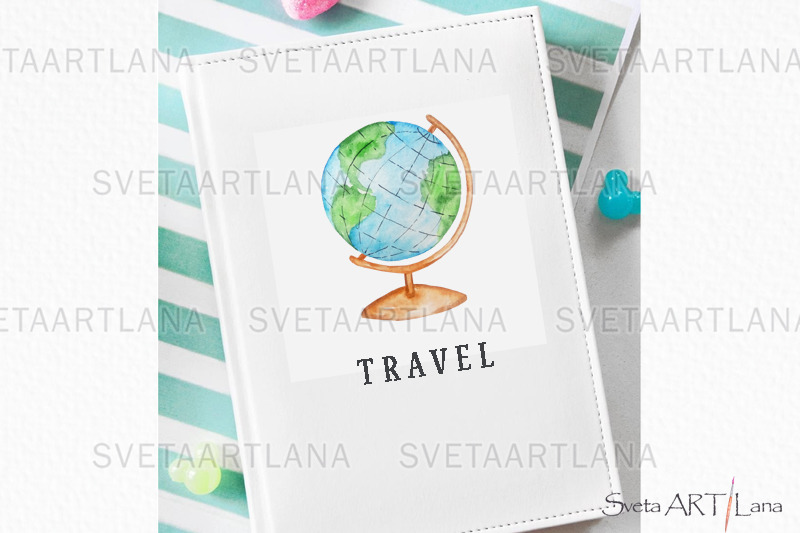 travel-watercolor-clipart-transport-clipart
