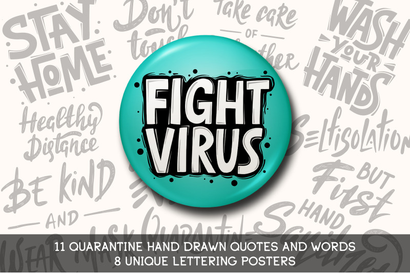 quarantine-lettering-and-posters-set