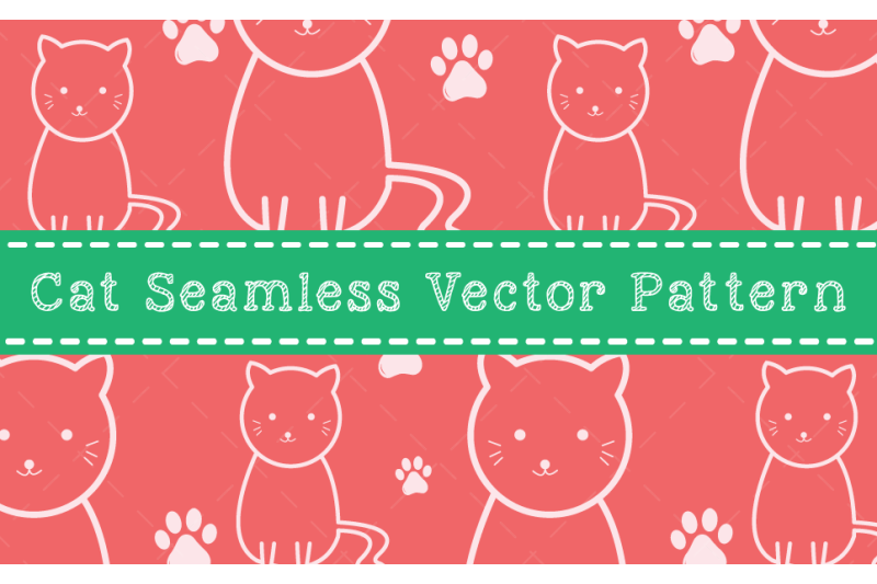 cat-seamless-vector-pattern-design