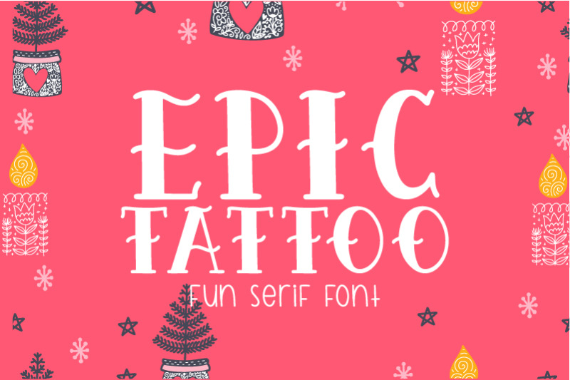 epic-tattoo-font