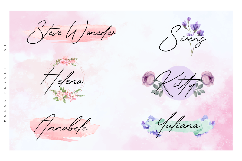 gardenia-summer-monoline-script-font