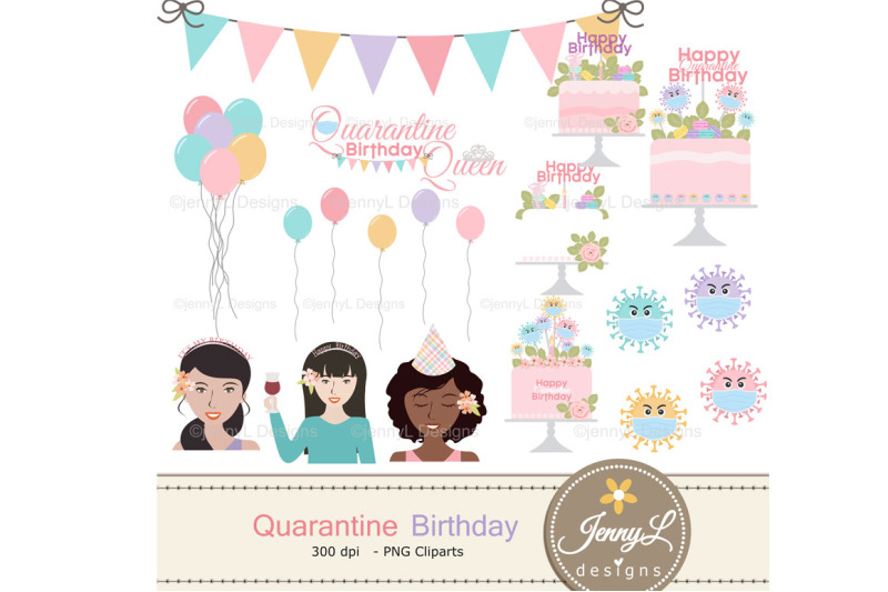quarantine-birthday-digital-papers-and-clipart
