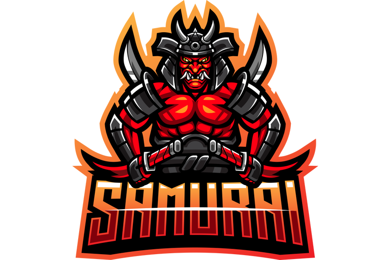 samurai-warrior-esport-mascot-logo