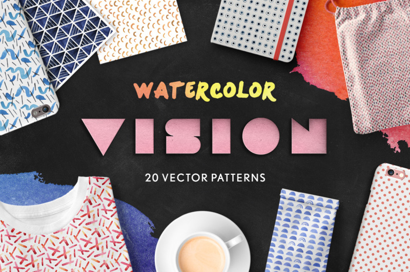 watercolor-vision-vector-patterns
