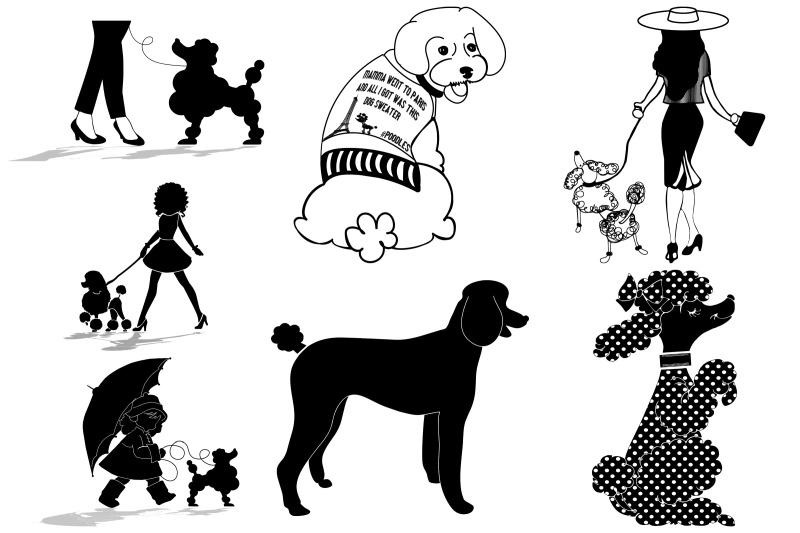 poodles-and-their-owners-ai-eps-png