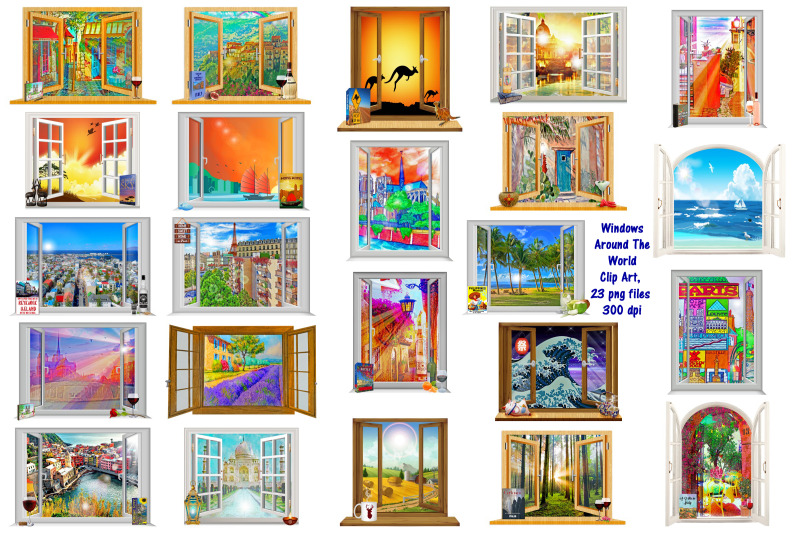 windows-around-the-world-clip-art