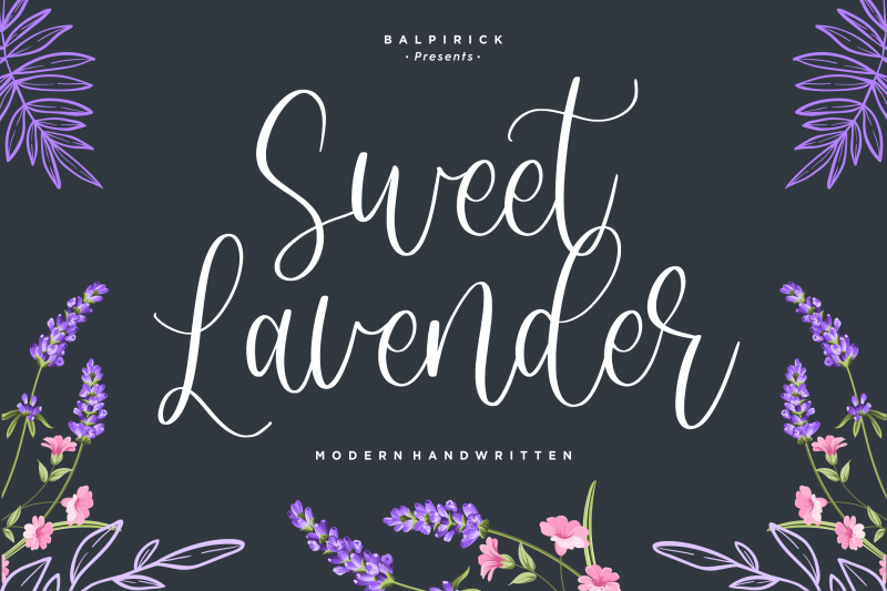 sweet-lavender-modern-handwritten-font