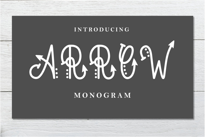 arrow-monogram