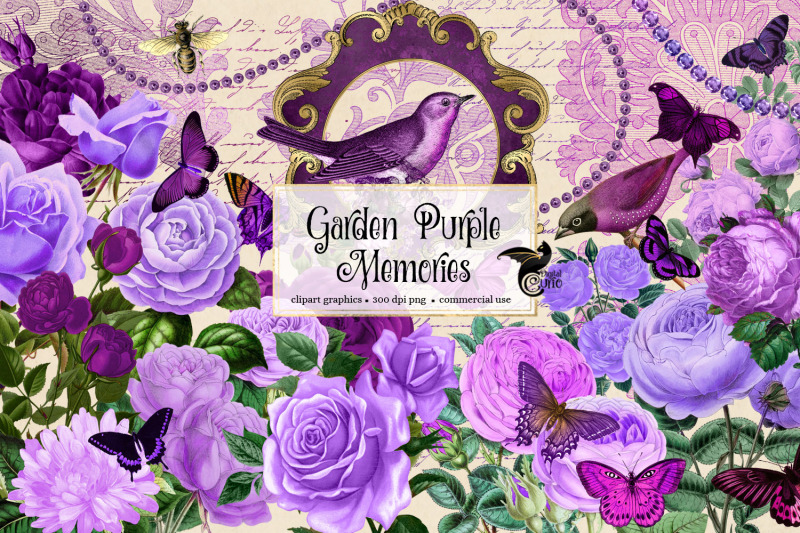 garden-purple-memories-clipart