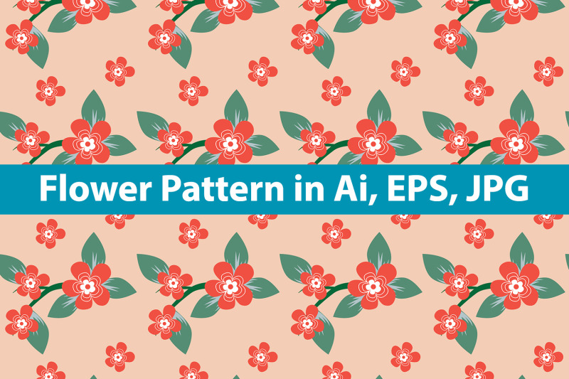 flower-pattern-vector-design