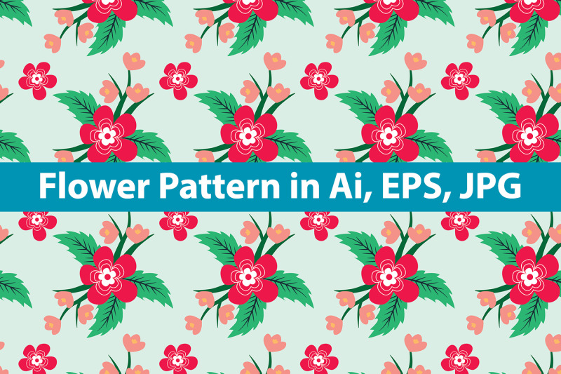 flower-pattern-vector-design