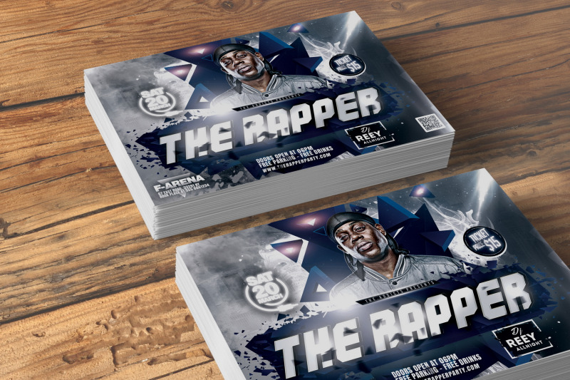 the-rapper-party-flyer