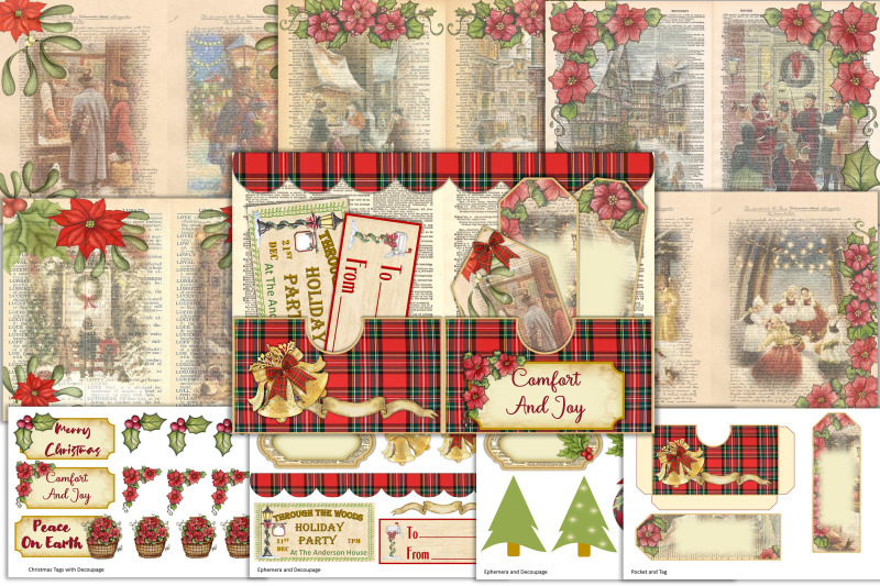 victorian-christmas-backgrounds-with-free-ephemera-and-clipart