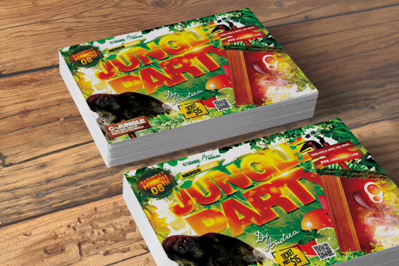 jungle-party-flyer
