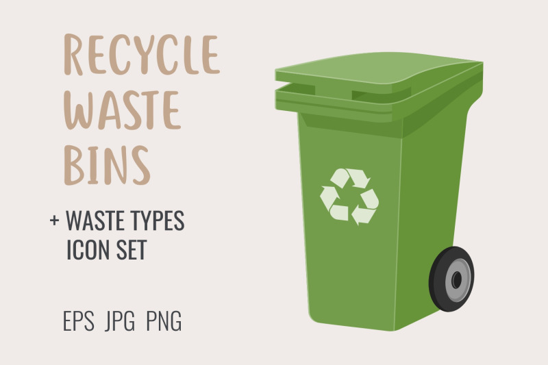 recycle-waste-bins