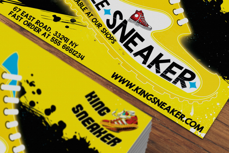 sneaker-store-flyer