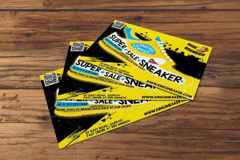 sneaker-store-flyer